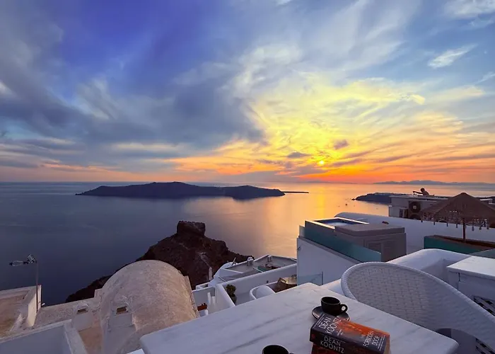 Sunset Caldera Seaview Lägenhet